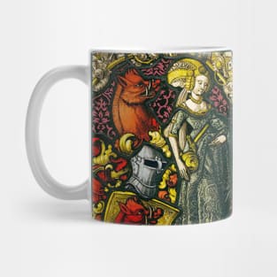 Heraldic Panel c. 1490 Mug